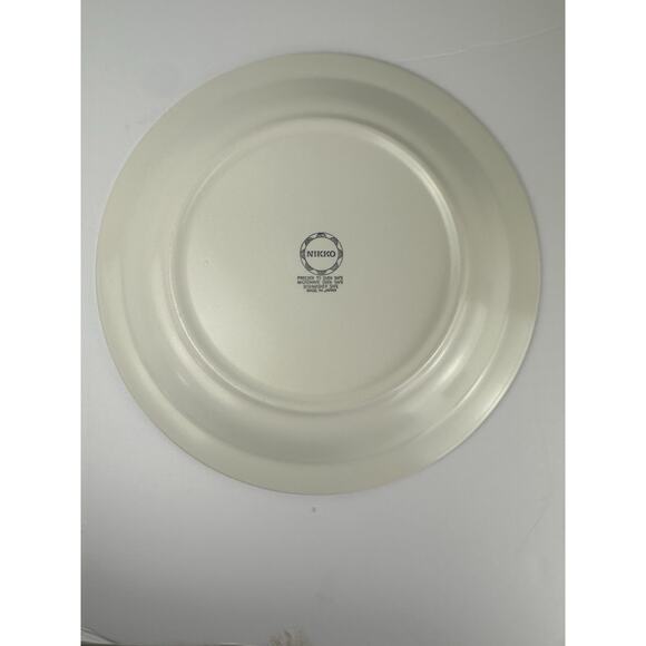 VTG Floral Platter Colorstone Nikko 12" Orange Yellow Floral Retro Plate - Picture 7 of 9